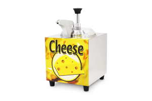 Upgrade jouw gerechten met onze verwarmde kaassausdispenser!