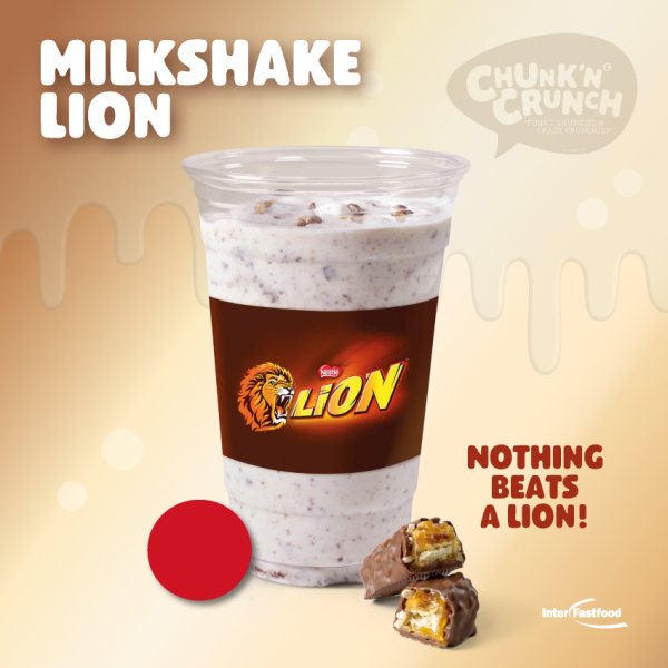 Chunk’n Crunch Milkshake Lion